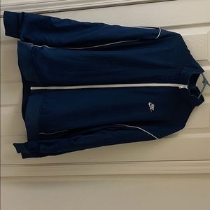 Navy blue Nike windbreaker for men in size XxL